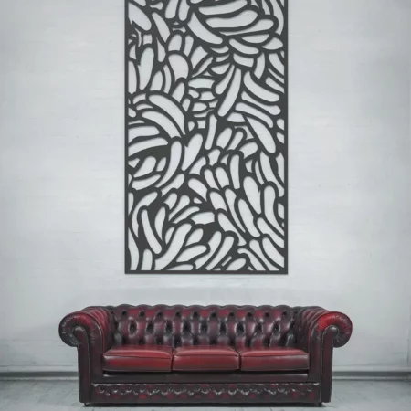 Flow Design Decorative Metal Screen by Incision