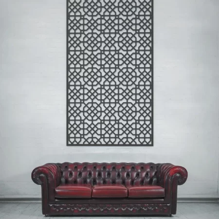 Hex Design Incision Decorative Metal Screen