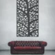 Incision Decorative Metal Screen - Leafe Design