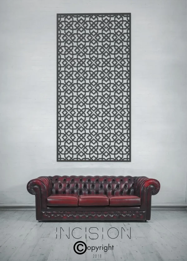 Lotus Design - Incision Decorative Metal Screen