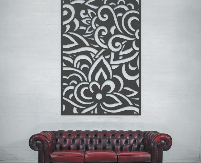 Decorative Laser Cut Metal Screens & Panels, made in NZ by Incision