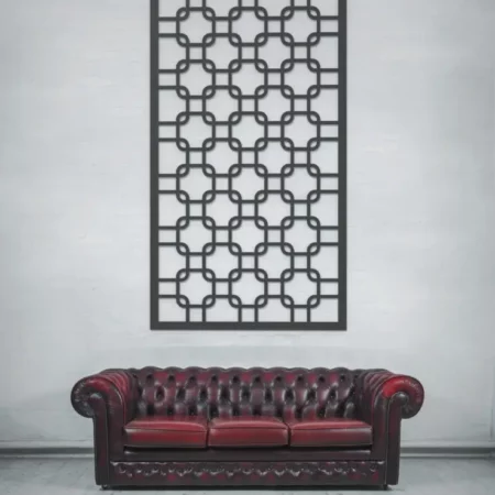 Oriental Design Decorative Metal Screen by Incision NZ